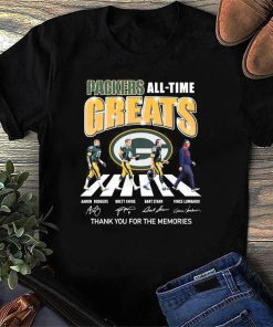 Packers Teams Abbey Road All Time Greats T Shirt