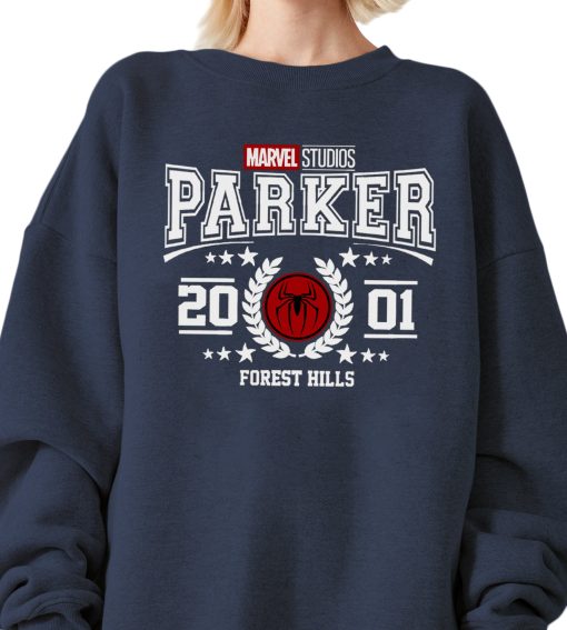 Parker 2001 Spider Man Crewneck Sweater Comfort Colors