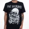 Pig Destroyer Mount Skull T-Shirt
