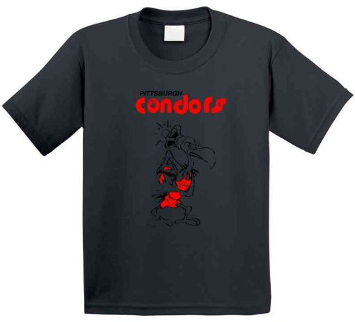 Pittsburgh Condors Logo Basketball Fan T Shirt