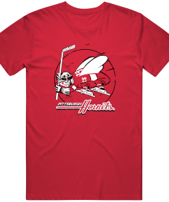 Pittsburgh Hornets Retro Hockey Fan T Shirt
