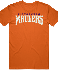 Pittsburgh Maulers Retro Football Fan T Shirt