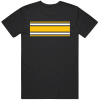 Pittsburgh Stripes Football Fan T Shirt