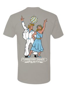 Polkadot Cadaver Disco Jesus T Shirt 3