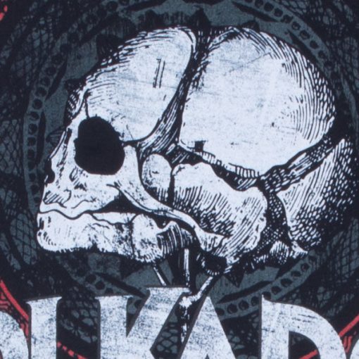 Polkadot Cadaver Skull T-Shirt