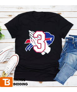 Pray For Damar Hamlin 3 Buffalo Football T-shirt