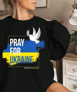 Pray For Ukraine Peace Ukrainian Sweater