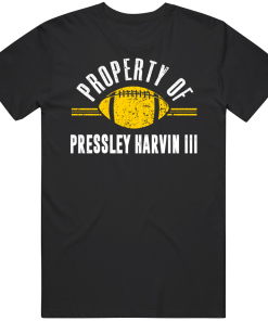 Pressley Harvin III Property Of Pittsburgh Football Fan T Shirt
