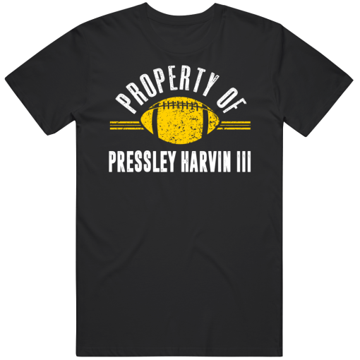 Pressley Harvin III Property Of Pittsburgh Football Fan T Shirt