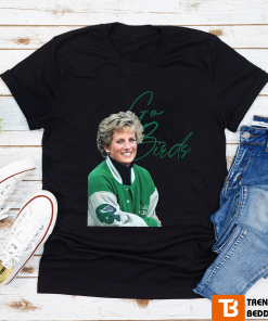 Princess Diana Go Birds Philadelphia Eagles Design T-shirt