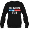 Pro America Fjb Anti Biden Flag Impeach Joe Shirt