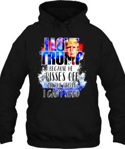 Pro Trump I Love Because He Pisses Off All The People Can’t Stand Hoodie