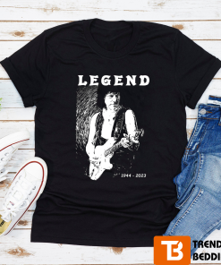 RIP Jeff Beck Guitarist Legend 1944 – 2023 T-Shirt