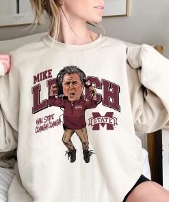 RIP Mike Leach Mississippi State Bulldogs Football Coach Shirt 1