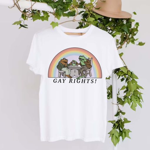 Rainbow Colors Frog Pride Shirt And Toad Gay Rights