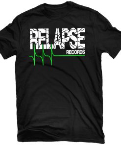 Relapse Records Cracked Logo T-Shirt