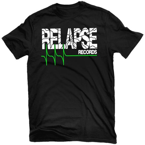 Relapse Records Cracked Logo T-Shirt