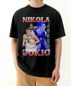 Retro Nikola Jokic Shirt Basketball