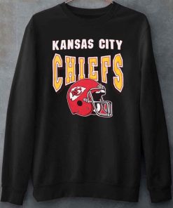 Retro Style Kansas City Chiefs Football Crewneck Sweatshirt