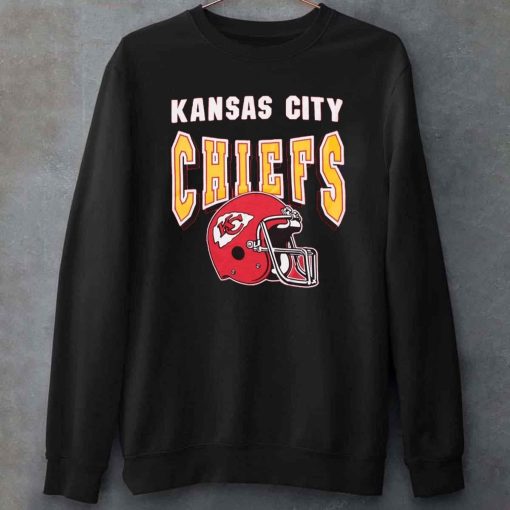 Retro Style Kansas City Chiefs Football Crewneck Sweatshirt