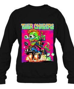 Retro Tyler Childers Guitar Music Vaporwave Sweatshirt