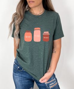 Retro Valentine’s Day Cupids Shirt With Love Hugs Kisses