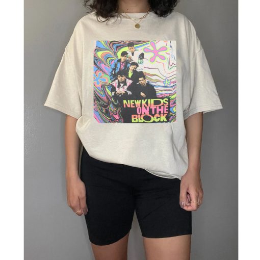 Retro Vintage  New Kids on The Block MixtapeTour Tshirt