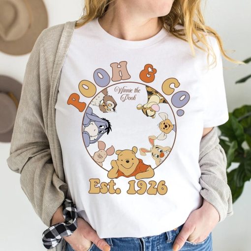 Retro Winnie The Pooh T-shirt For Fans