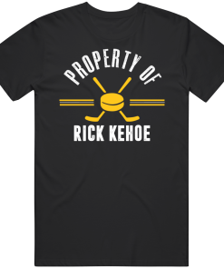 Rick Kehoe Property Of Pittsburgh Hockey Fan T Shirt