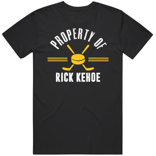 Rick Kehoe Property Of Pittsburgh Hockey Fan T Shirt