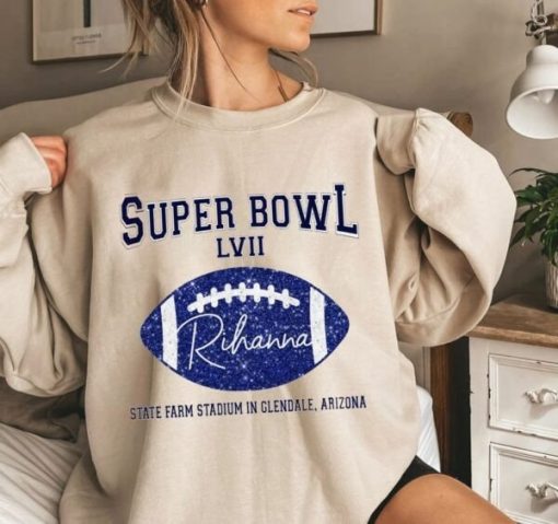 Rihanna Super Bowl LVII Chiefs Vs Eagles Sweatshirt