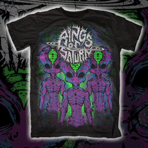 Rings of Saturn First Contact T-Shirt