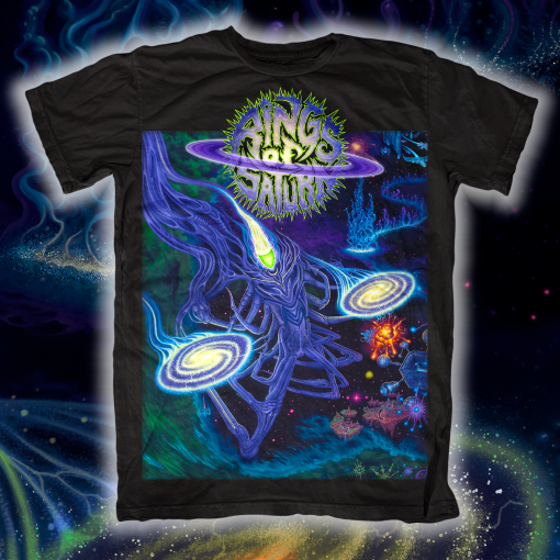 Rings of Saturn Galaxy Maker T-Shirt