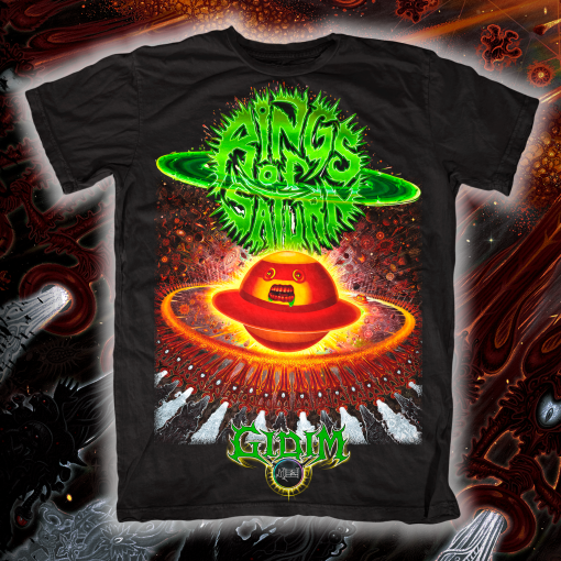 Rings of Saturn Gidim Album Red Variant T-Shirt