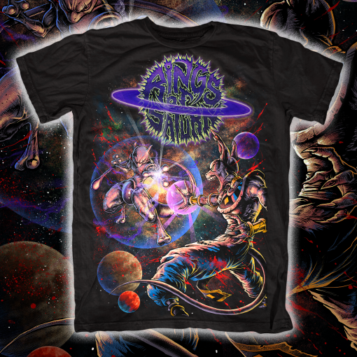 Rings of Saturn Legendary Warriors T-Shirt