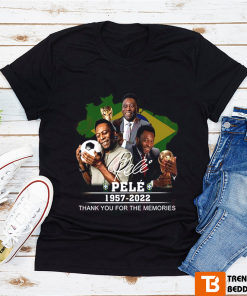 Rip Pele 1957 – 2022 T-Shirt Thank You For The Memories