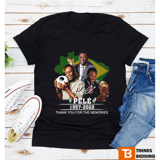 Rip Pele 1957 – 2022 T-Shirt Thank You For The Memories
