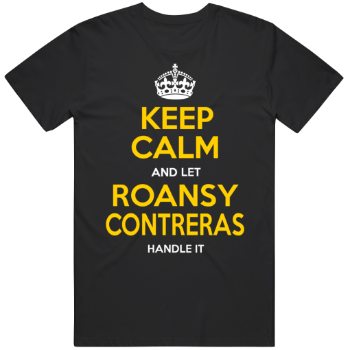 Roansy Contreras Keep Calm Pittsburgh Baseball Fan T Shirt