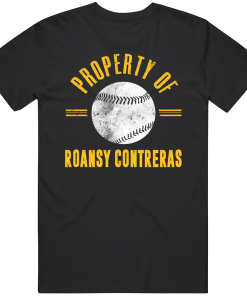 Roansy Contreras Property Of Pittsburgh Baseball Fan T Shirt