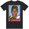 Roberto Bob Clemente Baseball Playing Card Pittsburgh Fan T Shirt