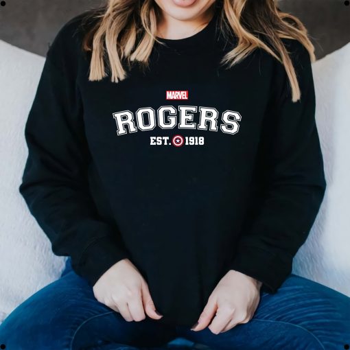 Rogers 1918 Unisex Crewneck Sweatshirt For Fan Marvel