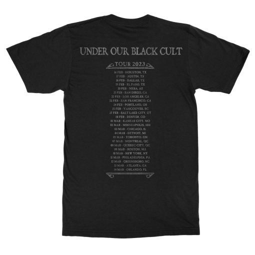 Rotting Christ 2023 Under Our Black Cult Tour tee T-Shirt