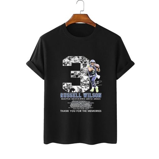 Russell Wilson Seattle Seahawks 2012 2022 Shirt