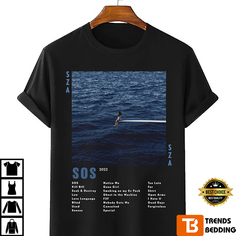 SZA SOS R&B Vintage Y2K Style T-Shirt SZA SOS R&B Vintage Y2K Style T-Shirt