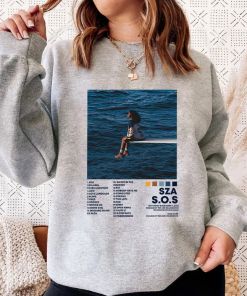 SZA SOS Tracklist Unisex Crewneck Sweatshirt Gift For Fan