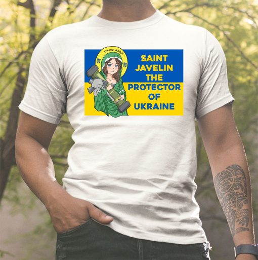 Saint Javelin The Protector Of Ukraine Freedom For Shirt