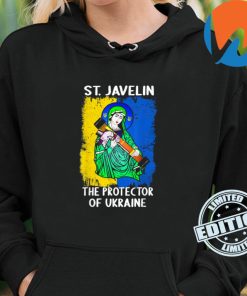 Saint Javelin The Protector Of Ukraine Hoodies