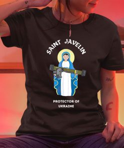 Saint Javelin The Protector Of Ukraine Pray For Peace Shirt