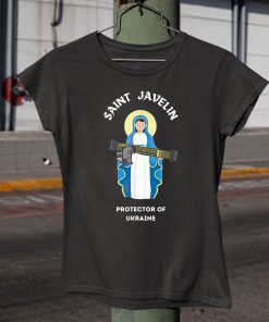 Saint Javelin The Protector Of Ukraine Pray For Peace Shirt