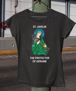 Saint Javelin The Protector Of Ukraine Pray For Ukranian Shirt